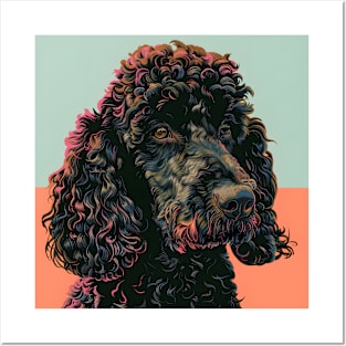 Irish Water Spaniel in 80's Posters and Art